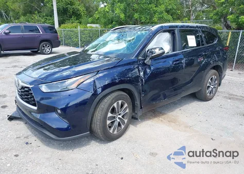 2025 Toyota Highlander Xle из США, поврежденный, VIN 5TDKDRAH3SS553702